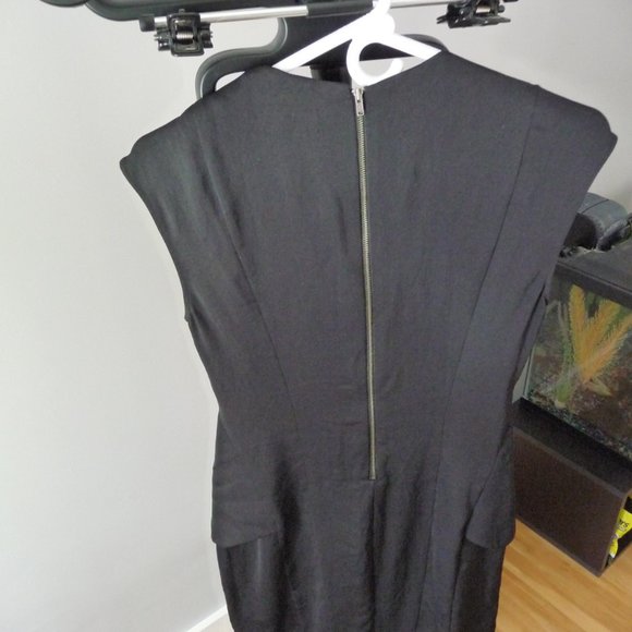 HELMUT LANG  BLACK DRESS SIZE 4 - Picture 2 of 5